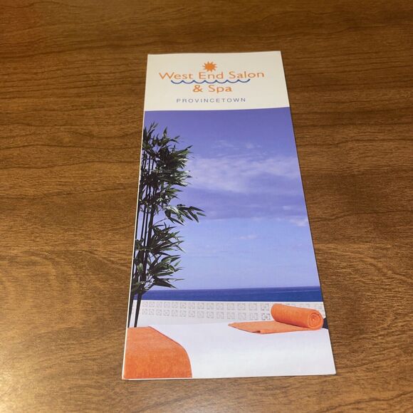 Other - Mid-2000s Brochure West End Salon And Spa Provincetown Massachusetts Services